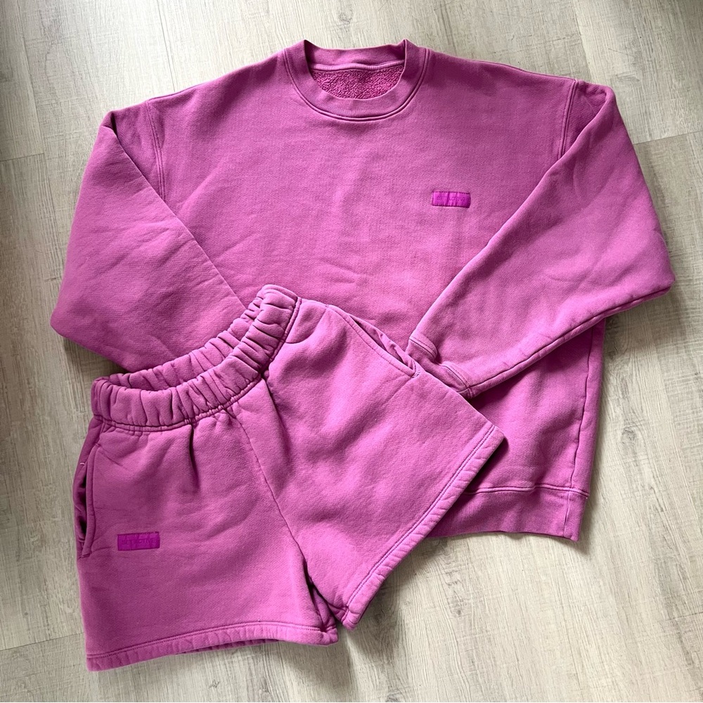 SET Active Crewneck and Shorts Set